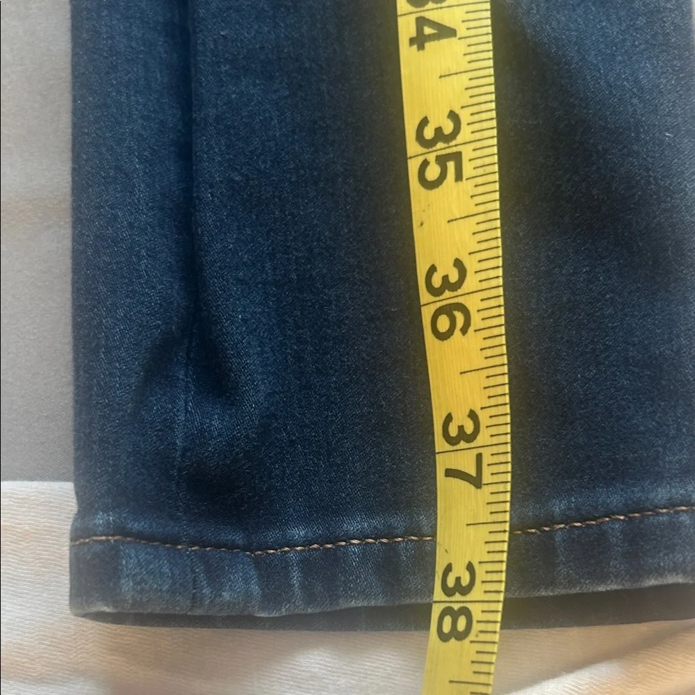 Liverpool Deep Blue Denim Jeans elastic waist - Picture 7 of 8